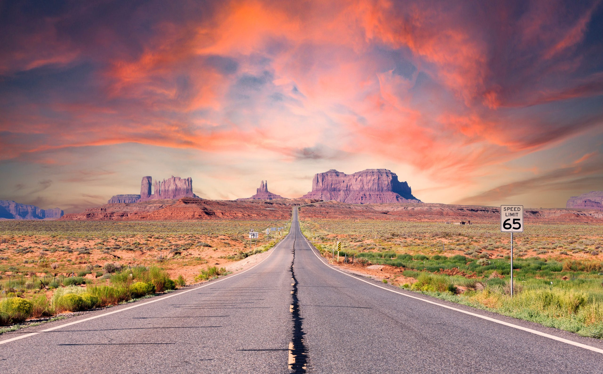Forrest Gump point, Monument Valley, Utah, USA