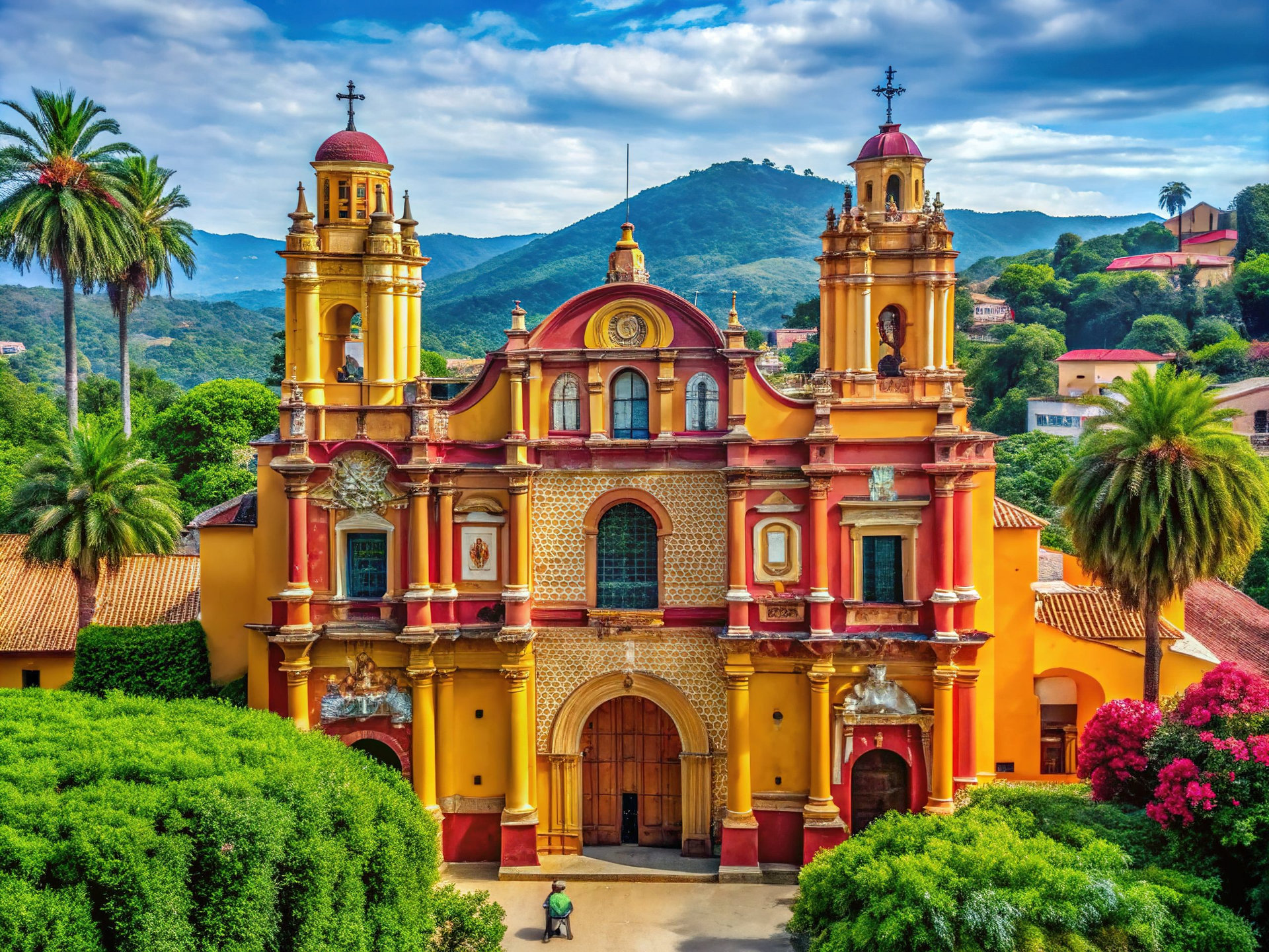 Discover the Architectural Beauty of Santo Domingo Church in San Cristobal de las Casas, Chiapas, Mexico