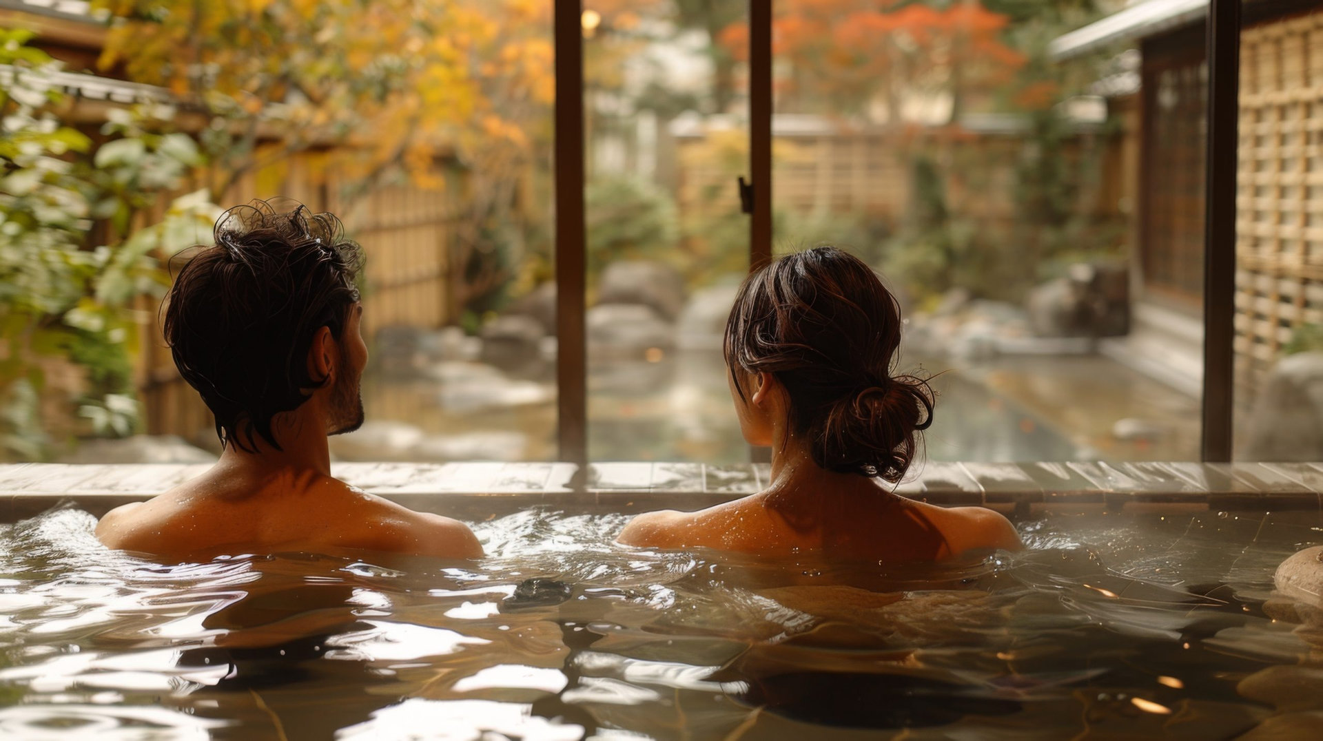 Japan. A sense of tranquility and relaxation pervades the air as travelers immerse themselves in the rejuvenating waters of Japan's renowned hot springs, also known as onsens.