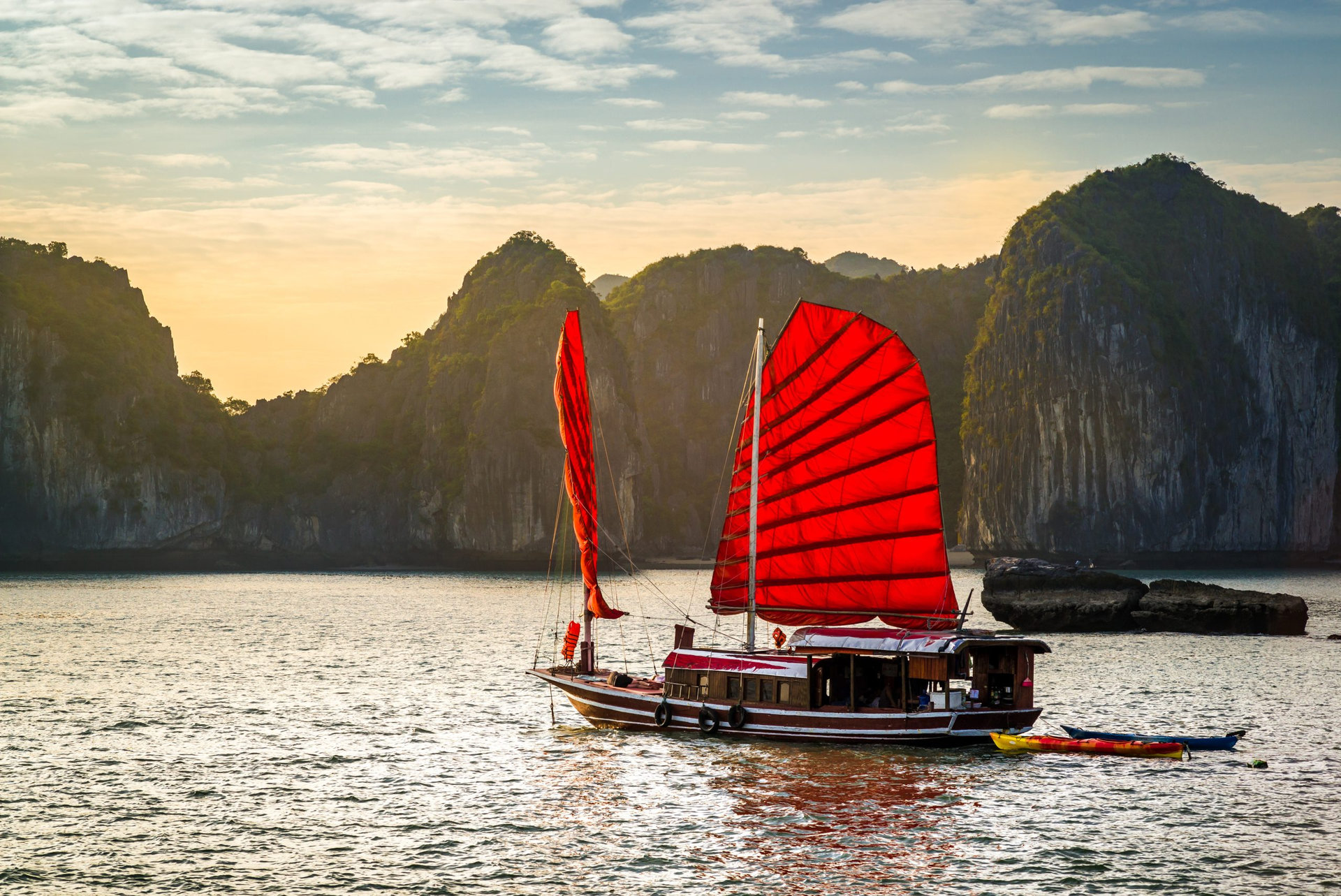 The wonderful Halong Bay, Unesco world heritage in Vietnam