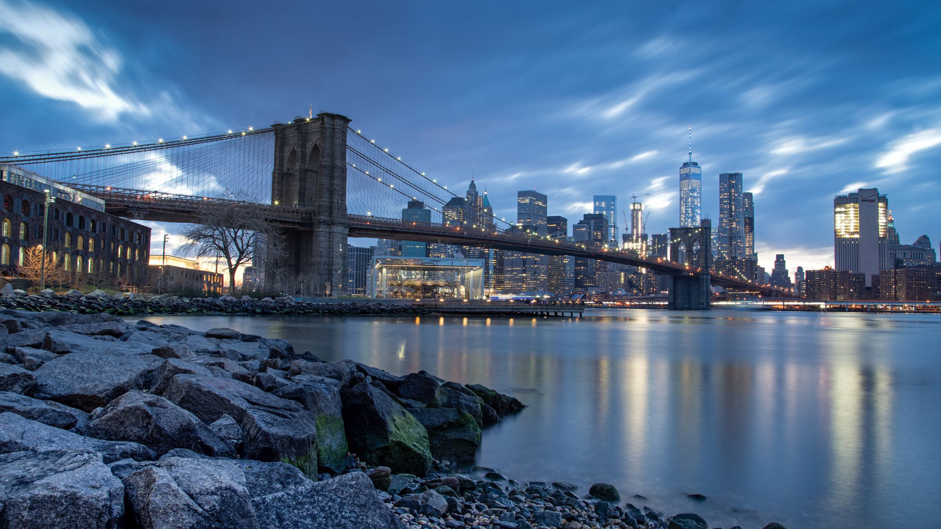 Brooklyn Bridge, New York.