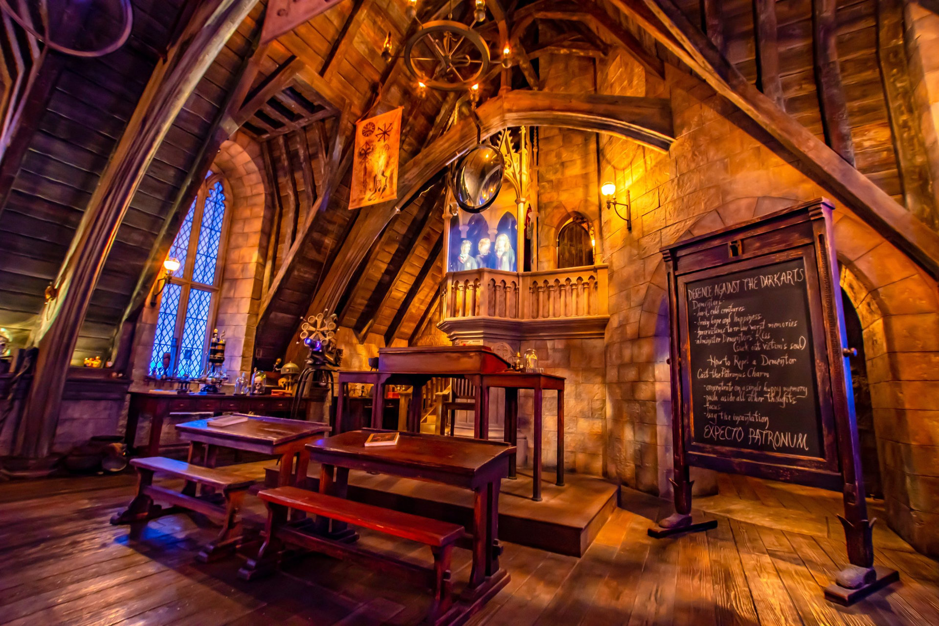 OSAKA, JAPAN - AUGUST 12, 2018: Photo of Hogwarts Castle. The Wi