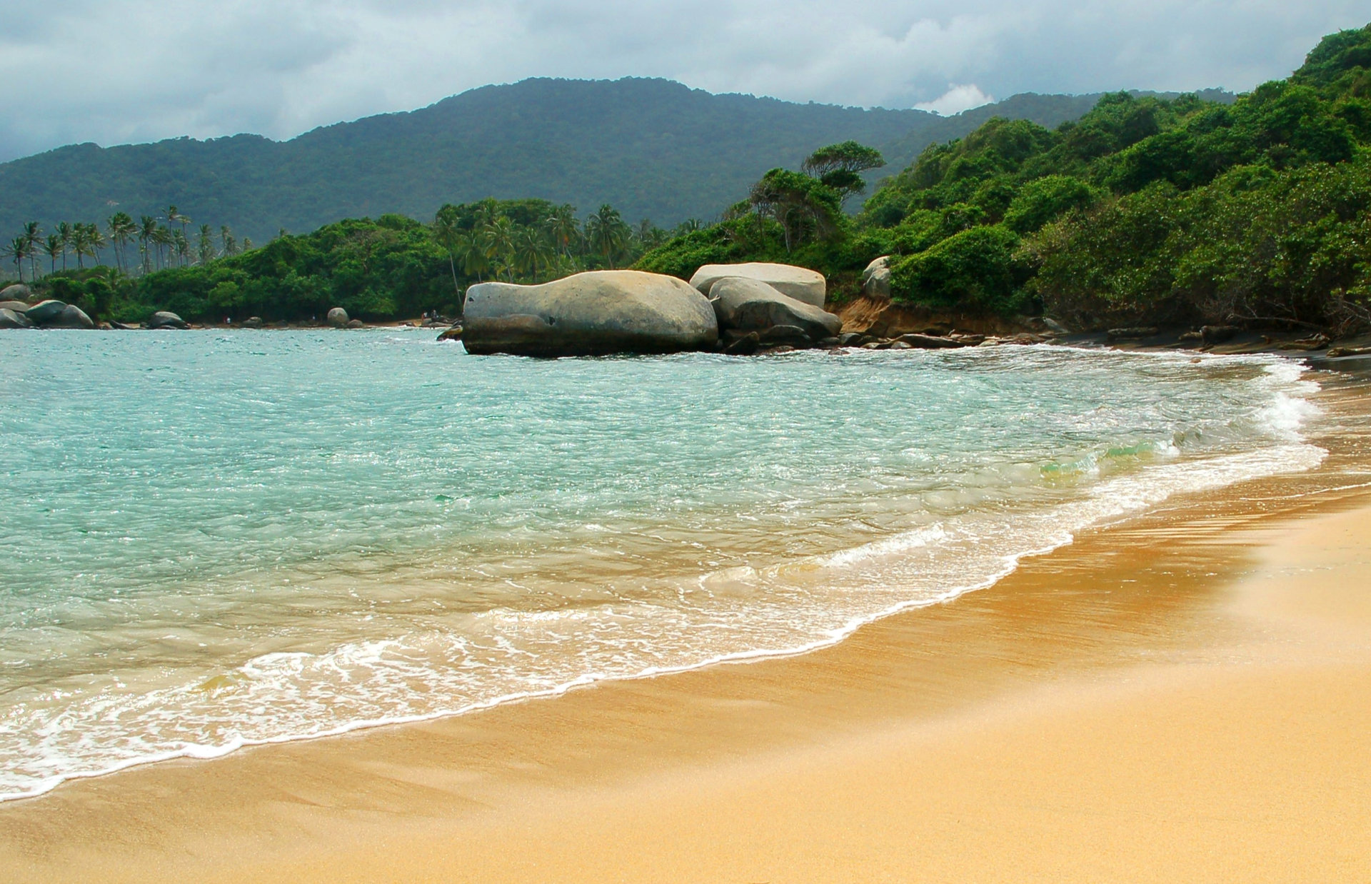 Strand im Tayrona Nationalpark