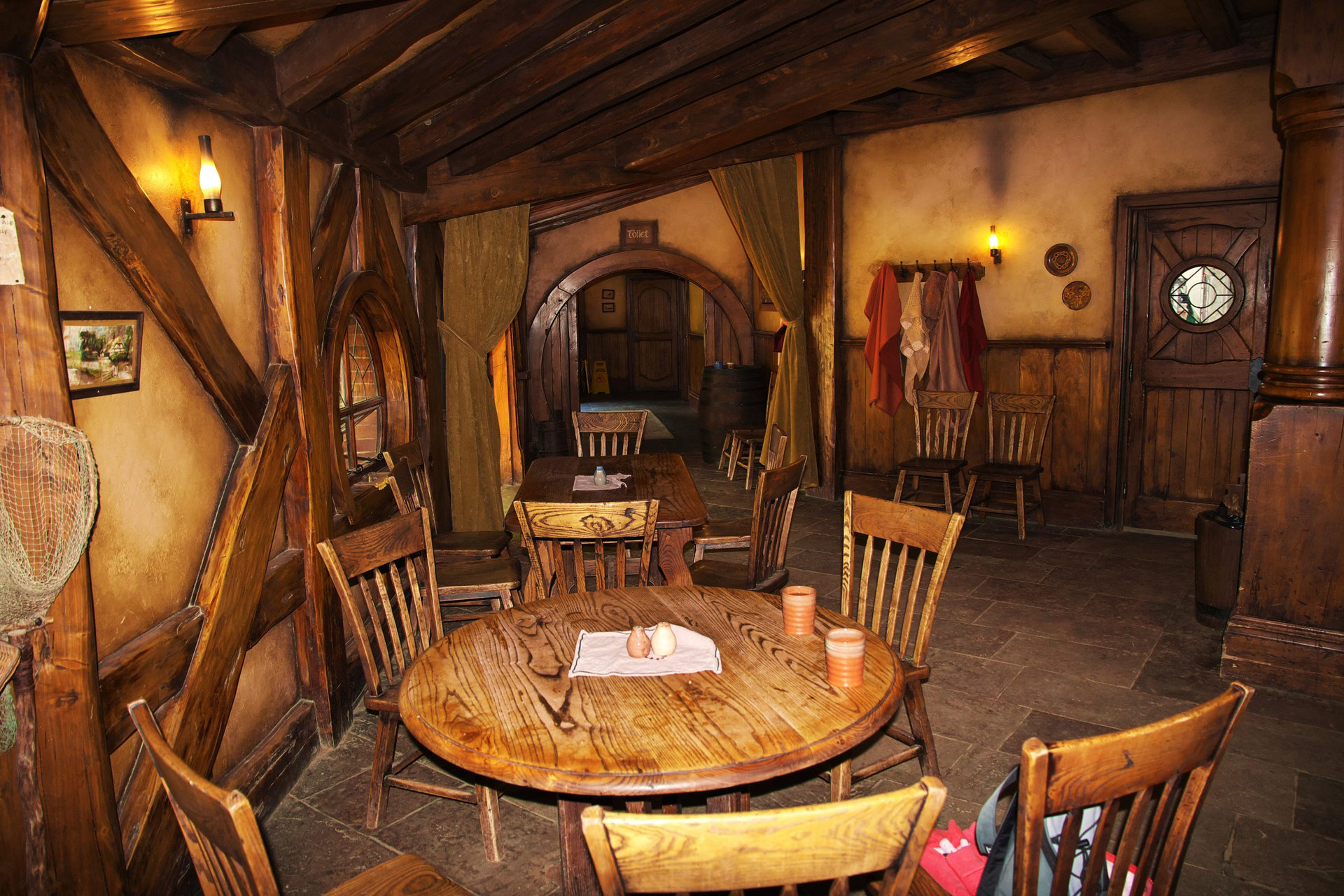 Hobbiton / New Zealand - 15 Dec 2018. Hobbiton is theme Park in New Zealand.