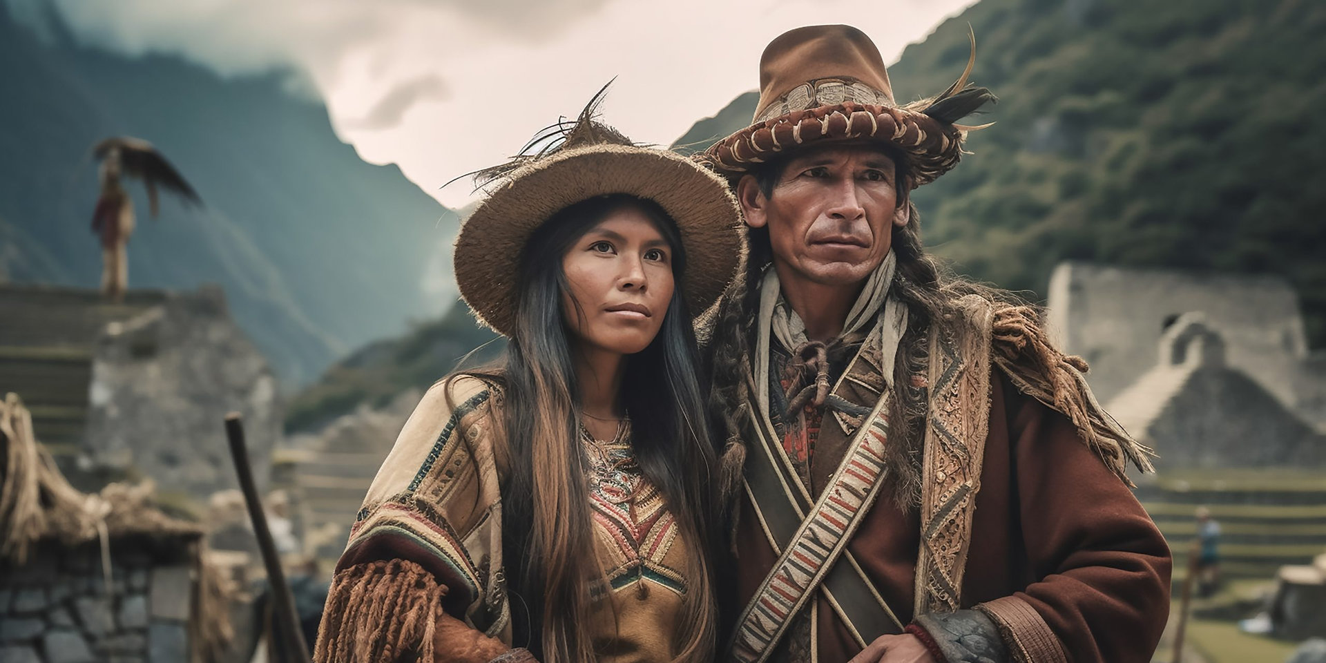 Pärrchen in Peru KI