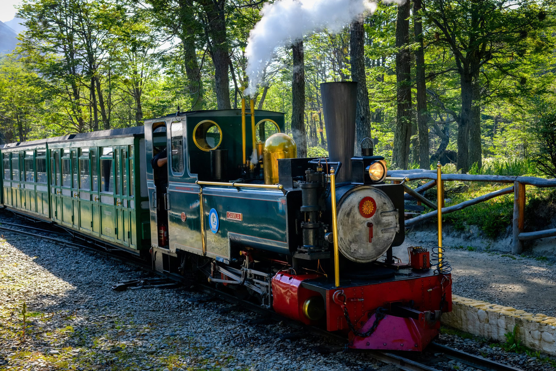 End of the World Train, Tierra del Fuego National Park, Argentina