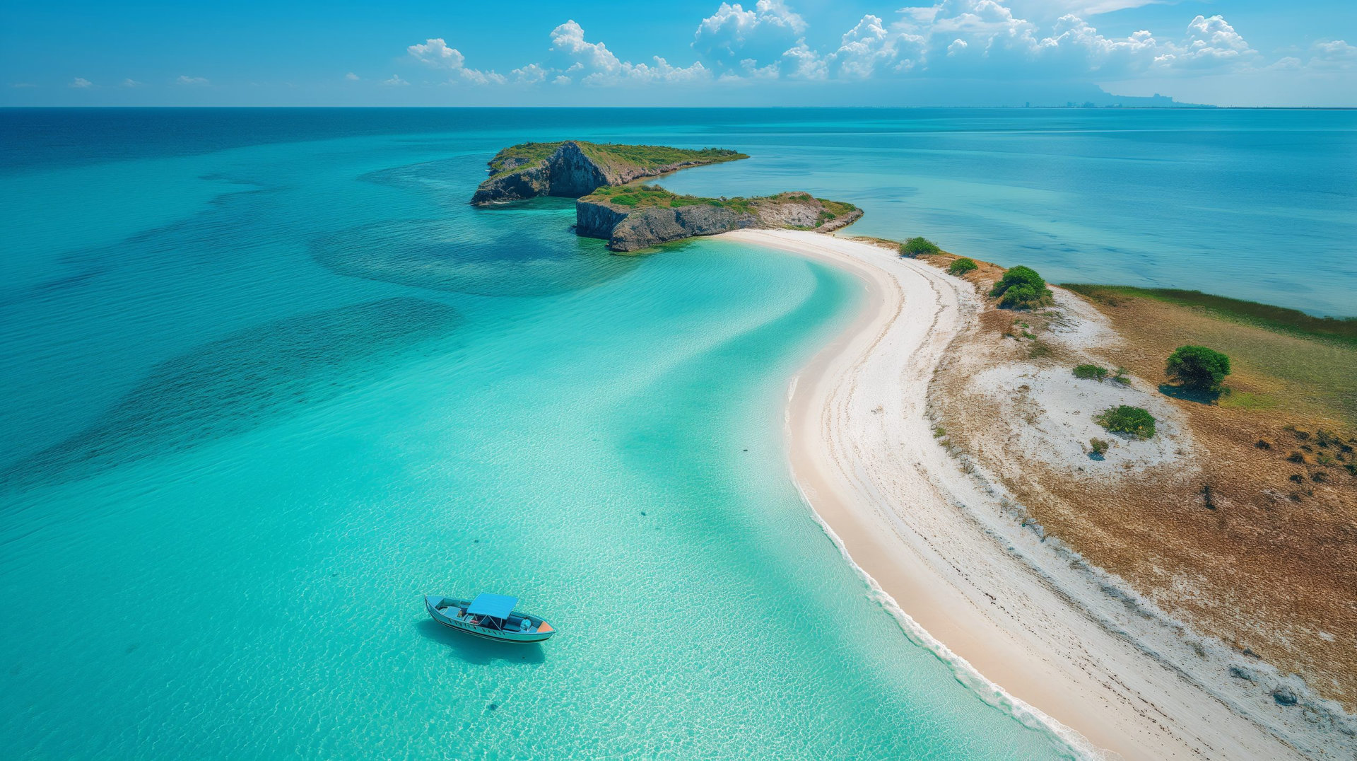 Idyllic Beauty of Isla Holbox Mexico - Tropical Paradise with White Sands and Turquoise Waters