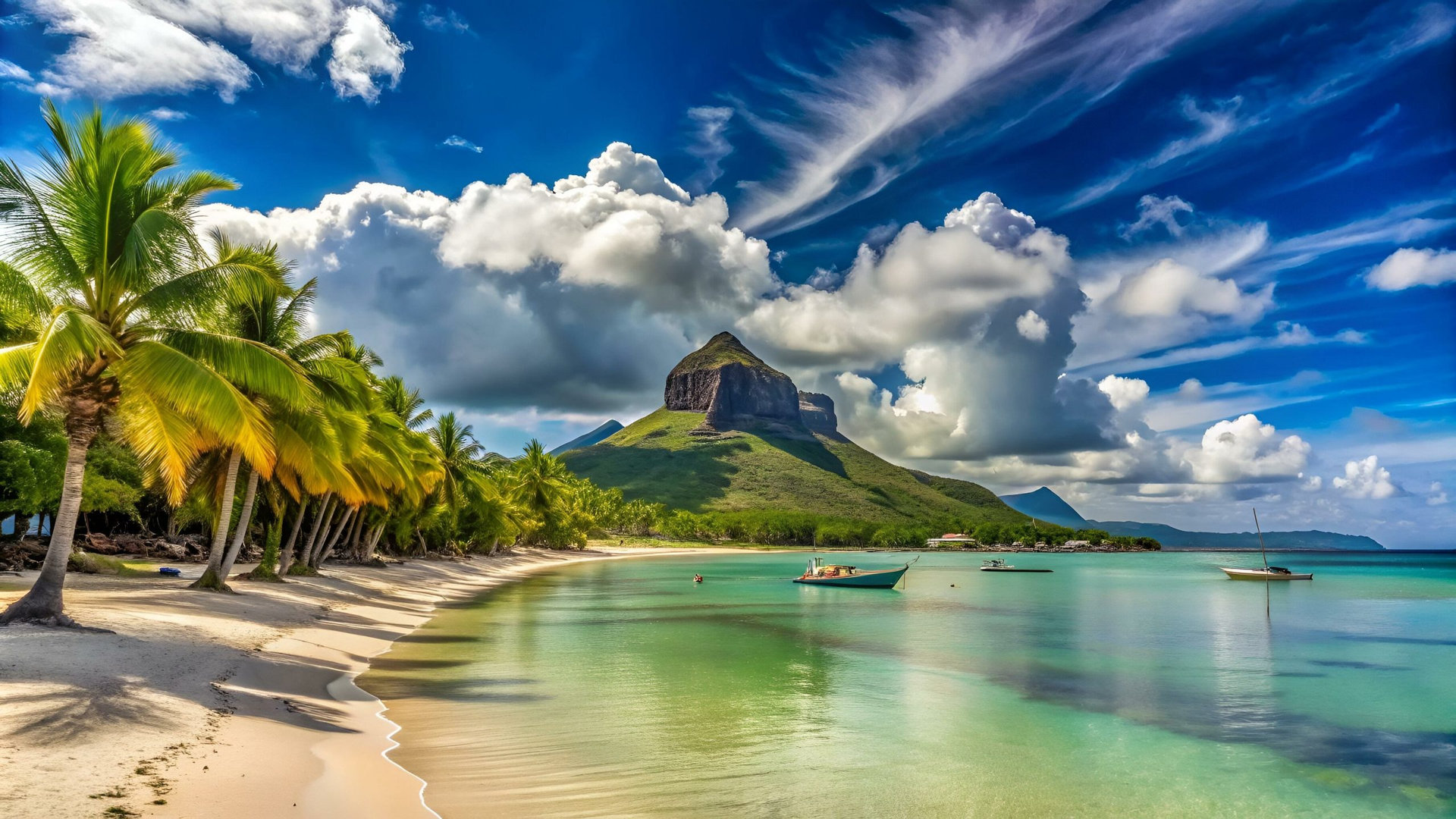 plage de l'île Maurice