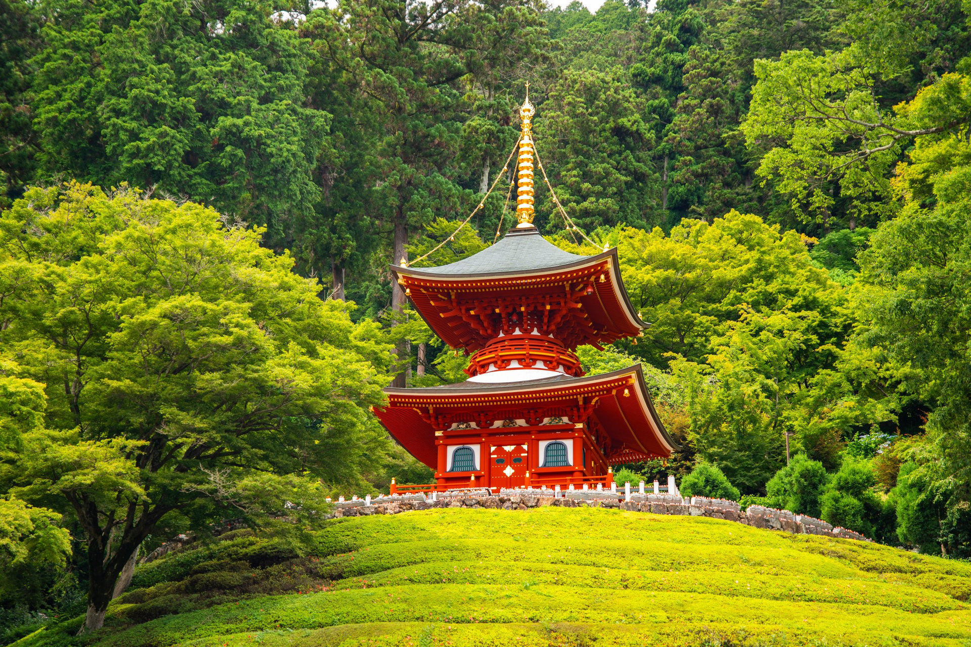 Katsuoji, the Temple of Daruma Dolls, Japan. High quality photo